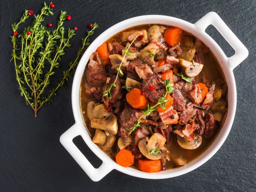 Boeuf Bourguignon rapide au Cookeo