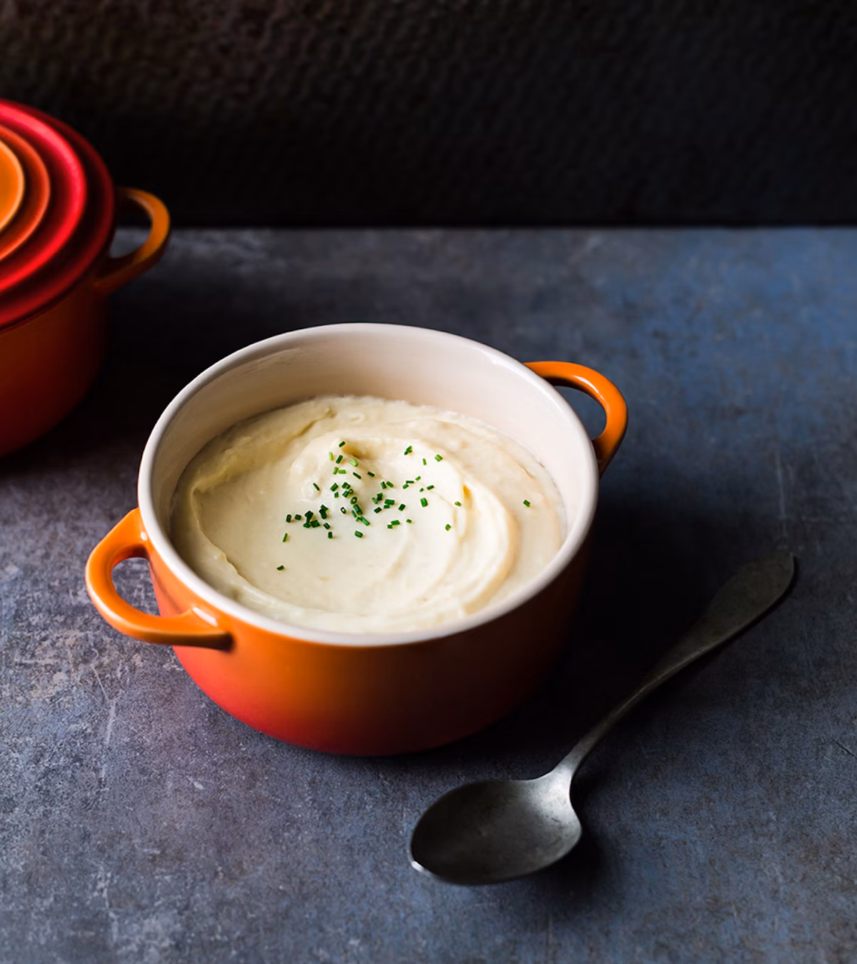 Purée de pommes de terre et céleri-rave, façon aligot