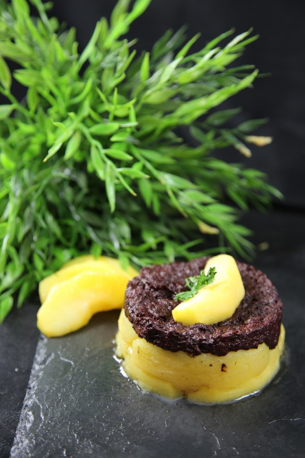 Boudin noir poêlé aux pommes
