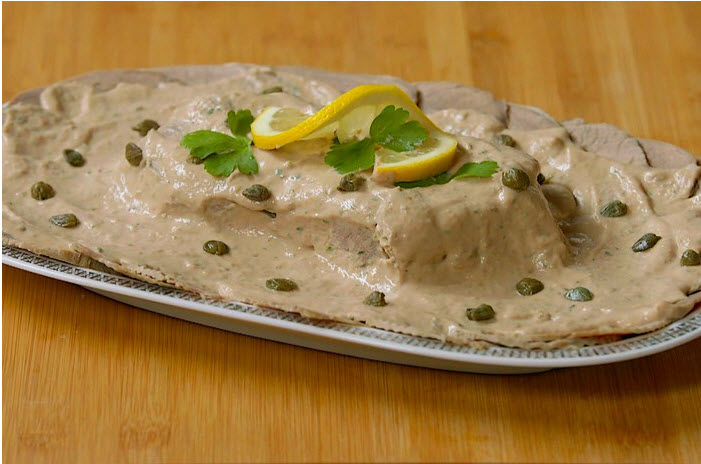 Veau sauce au thon