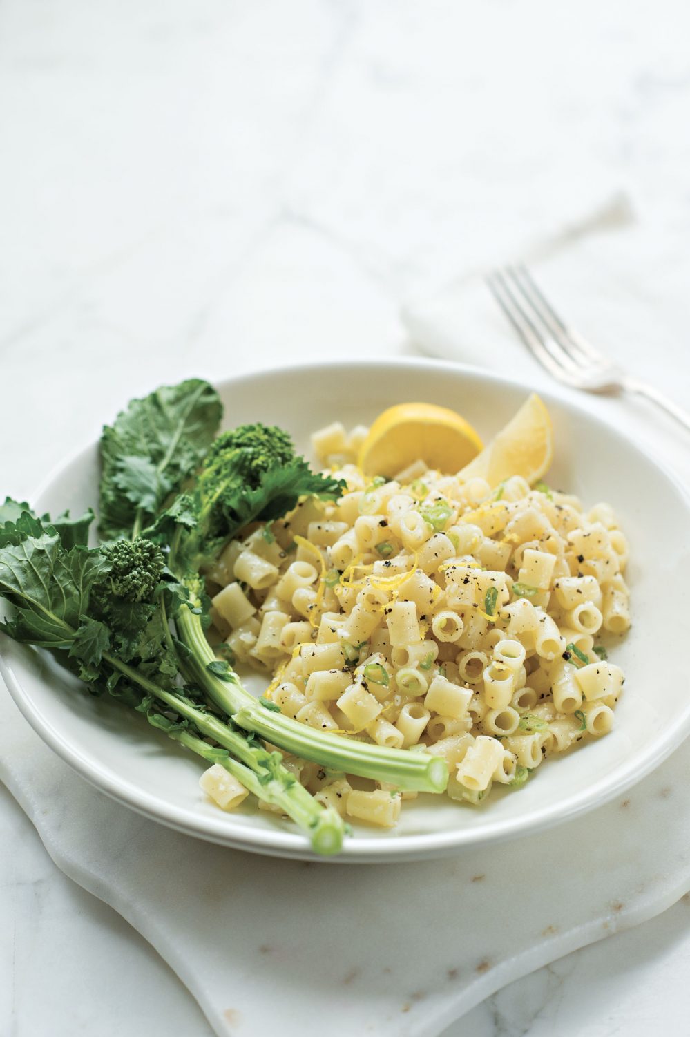 Pâtes au citron et au parmesan