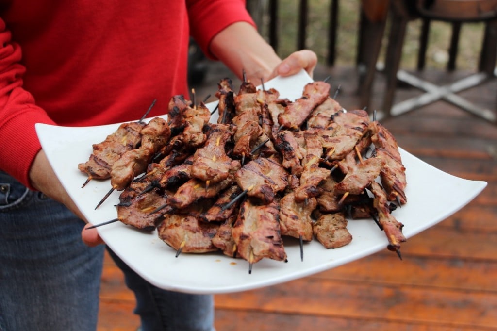 Brochettes de filet de porc vietnamienne