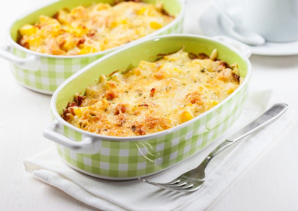 Gratin de pâtes moelleux, facile et pas cher