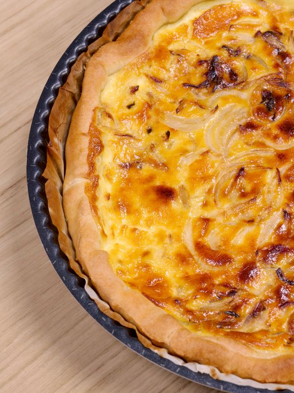 Tarte à l'oignon rapide