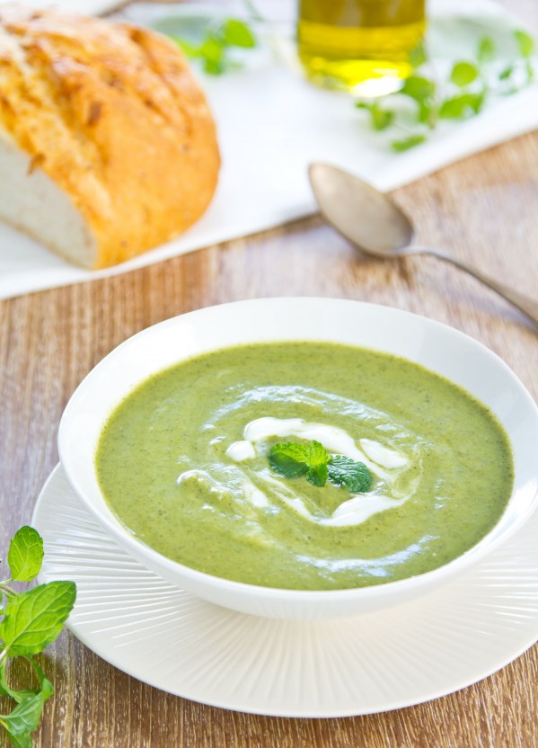 Soupe à la courgette