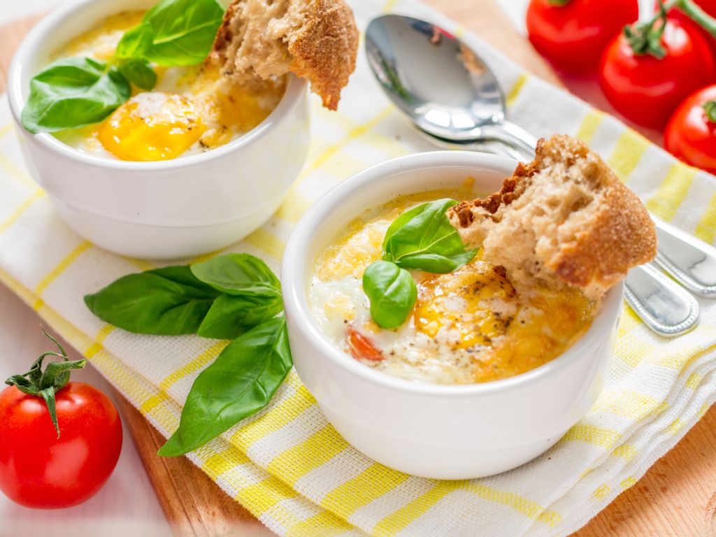 Oeufs cocotte express
