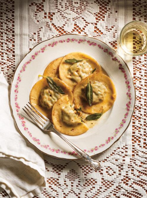 Raviolis à la saucisse et à la ricotta
