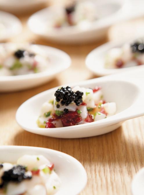 Tartare de pétoncles