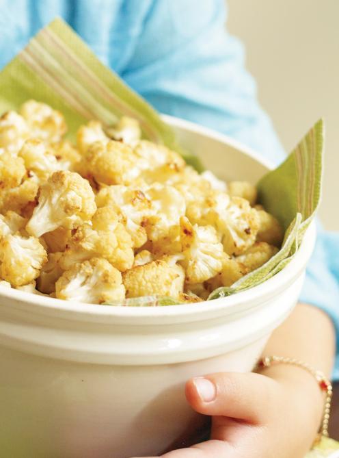 Pop-corn de chou-fleur