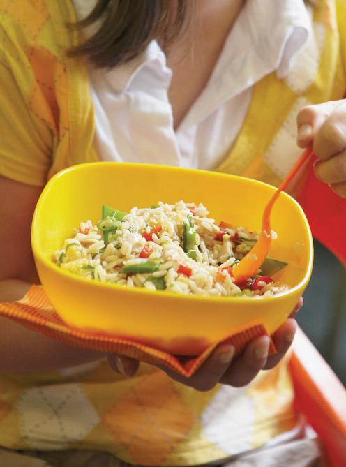 Riz frit au poulet
