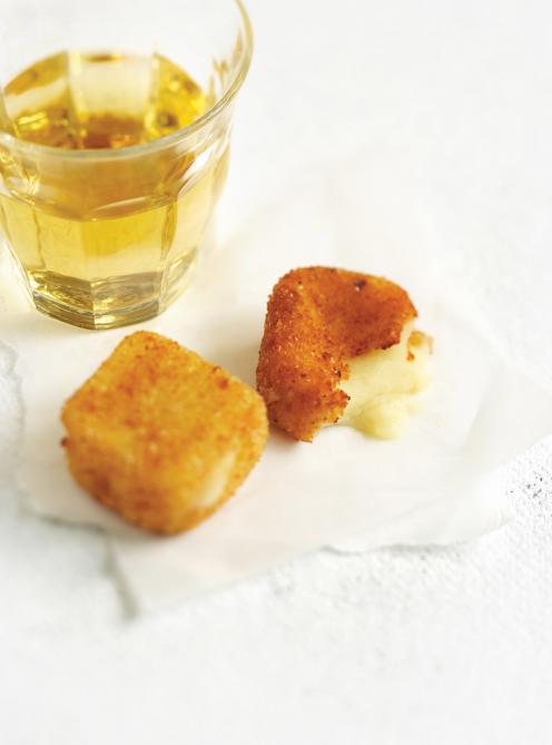 Fondue parmesan aux trois fromages
