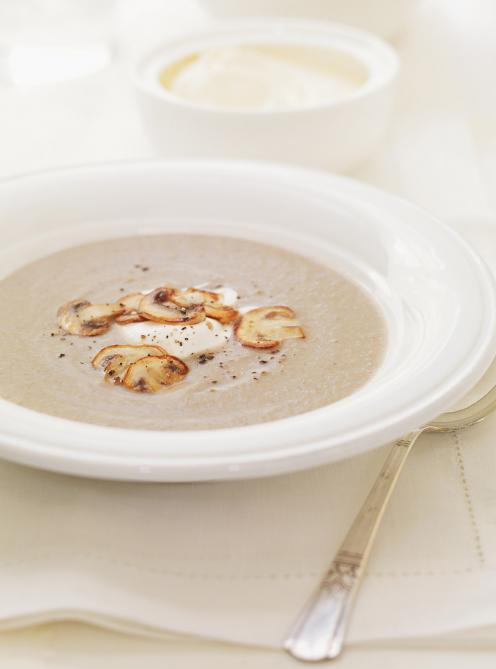 Crème de champignons