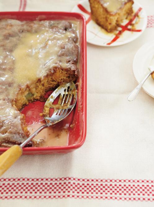 Gâteau à la salade de fruits