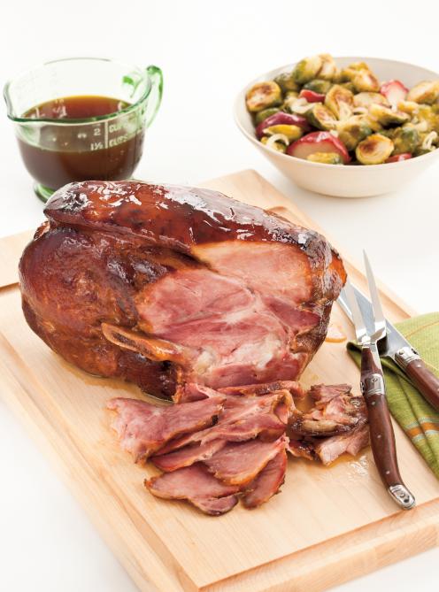 Jambon au four à l’érable