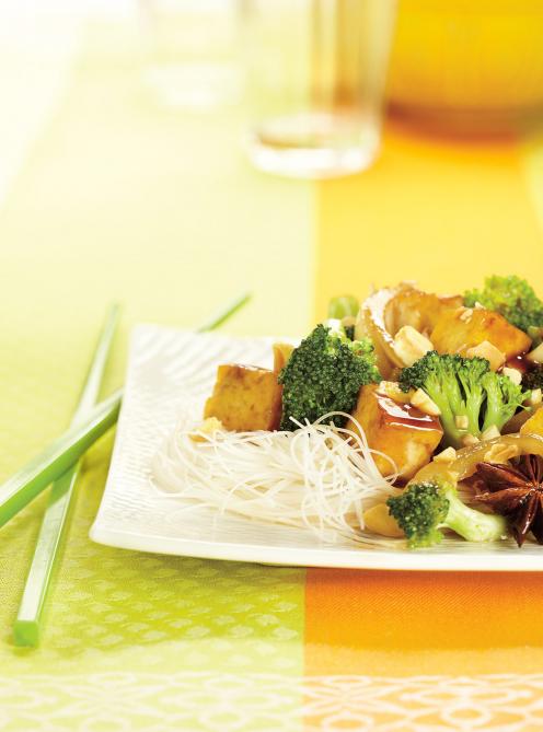 Tofu sauté au brocoli