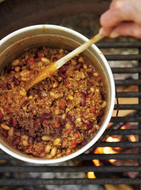 Chili aux deux haricots