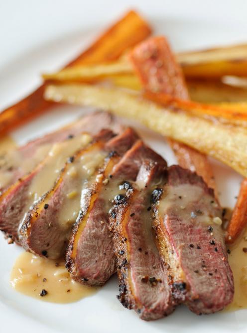 Magrets de canard à l'Amarula