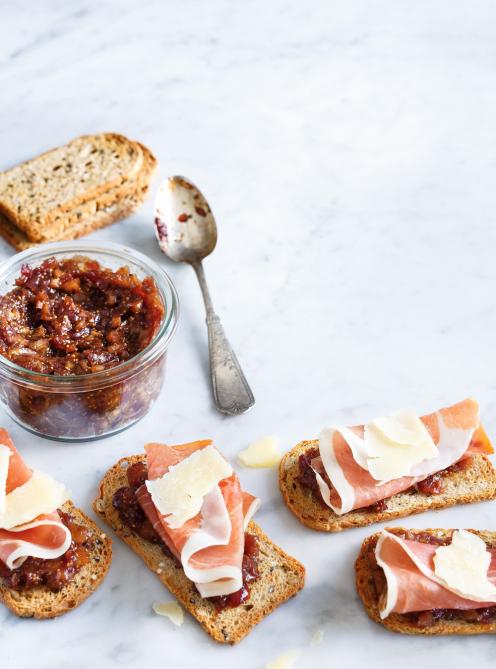 Compote d’oignons et de figues