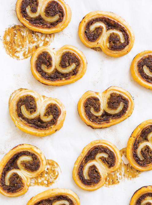 Palmiers aux champignons