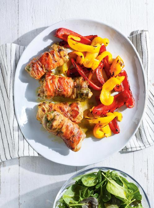 Paupiettes de poulet au parmesan 