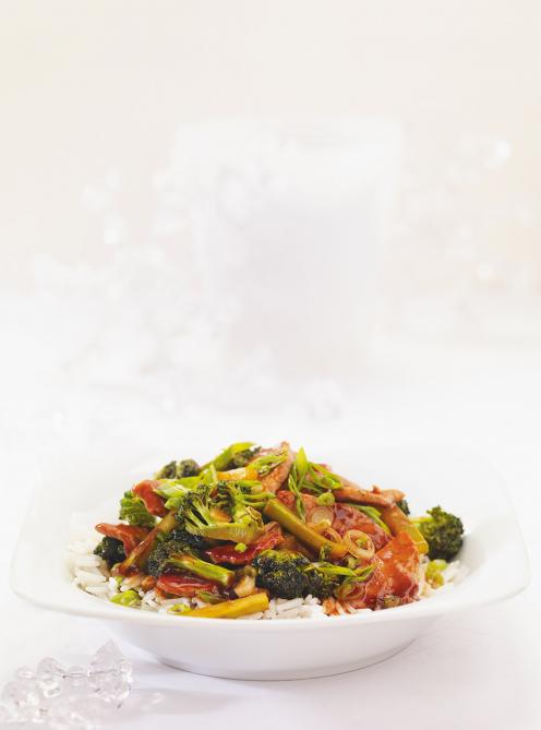 Sauté de porc au brocoli