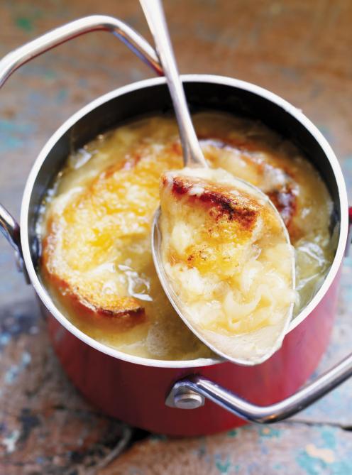 Soupe à l’oignon à la bière