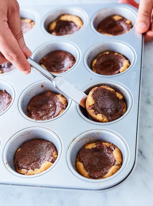 Biscuits-brownies (brookies)