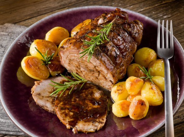 Rôti de veau au four