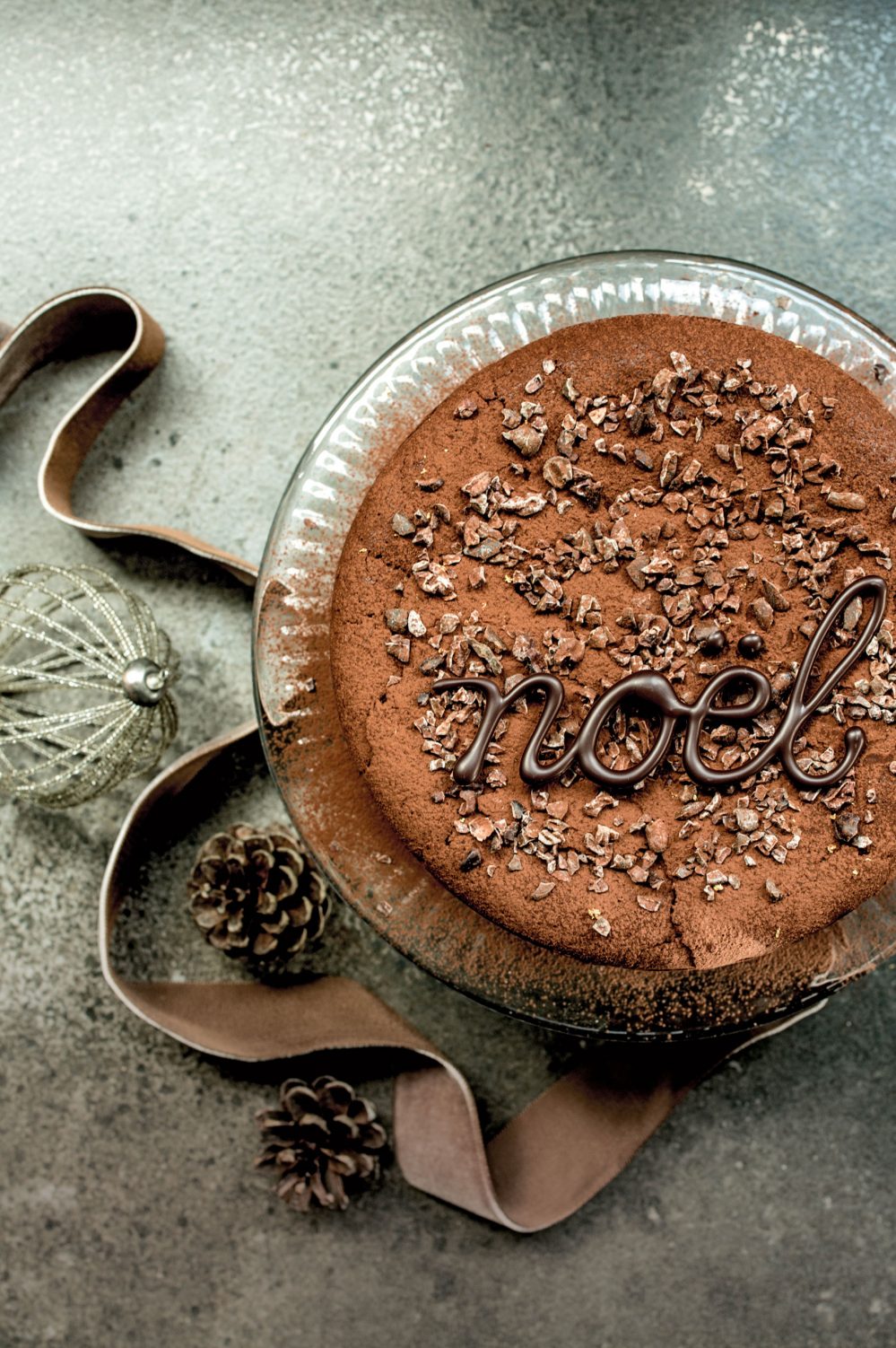 Gâteau choco-marrons