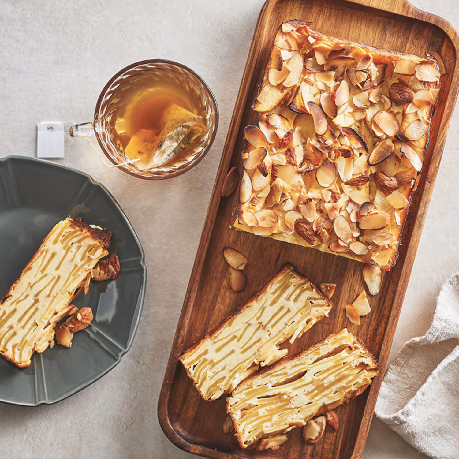 Gâteau invisible aux pommes