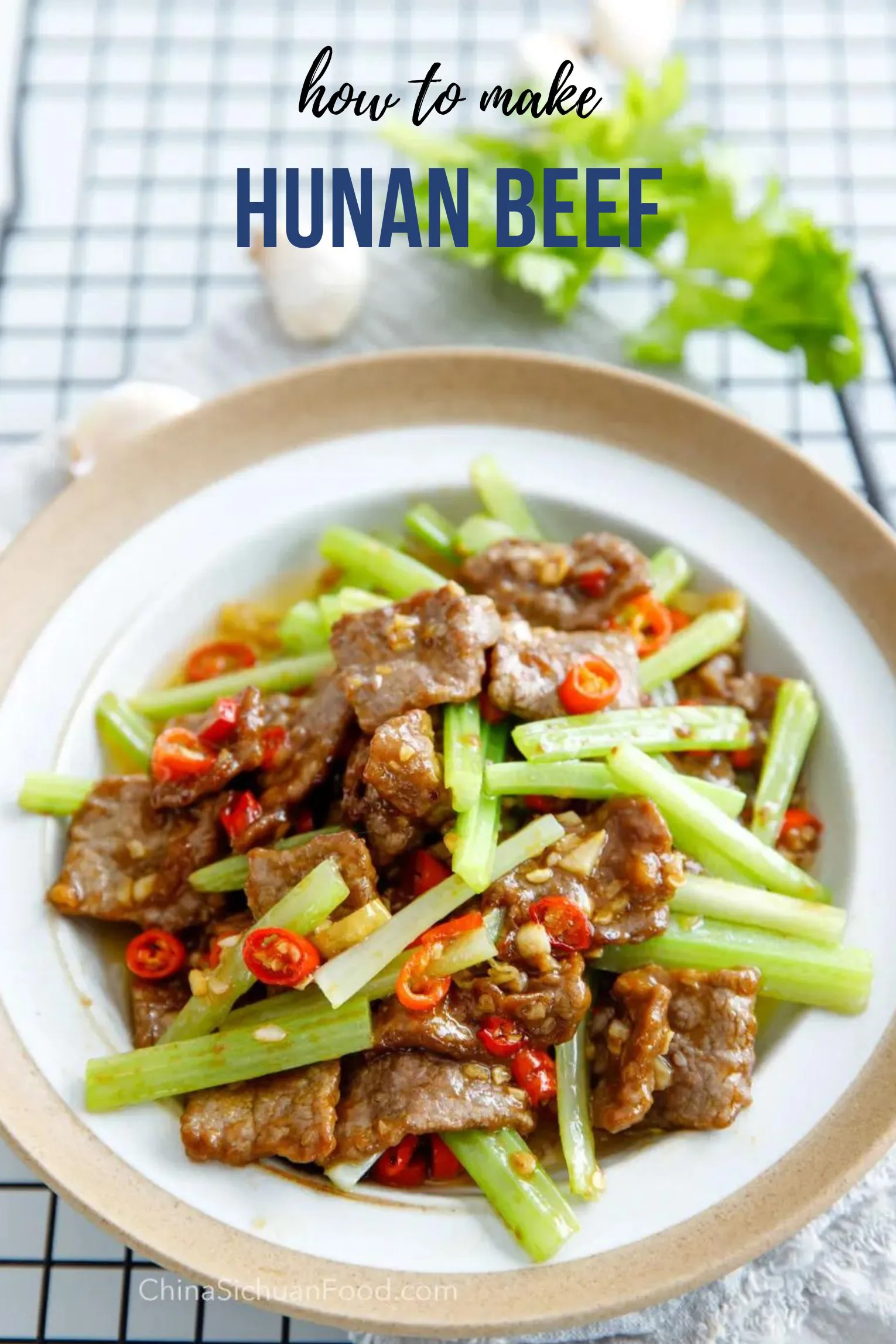 Bœuf du Hunan – Un sauté de bœuf épicé populaire dans tout le pays