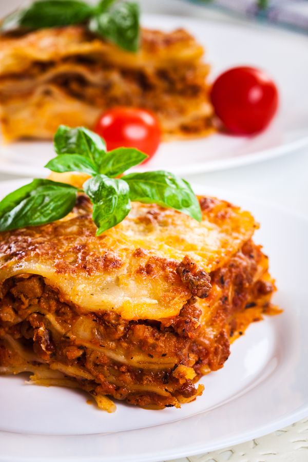 Lasagnes à la bolognaise