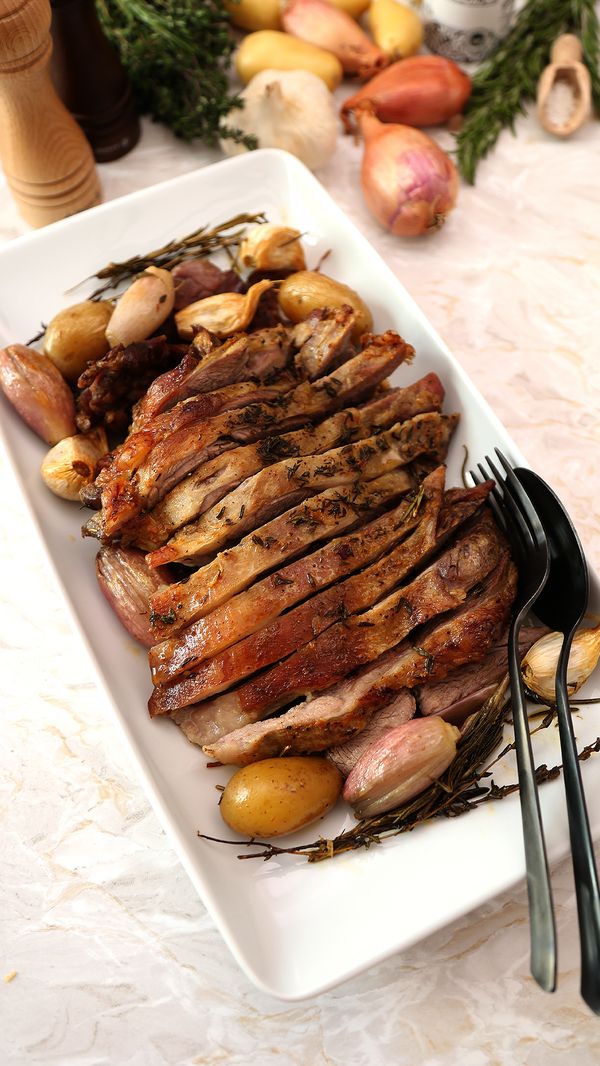 Epaule d'agneau confite facile