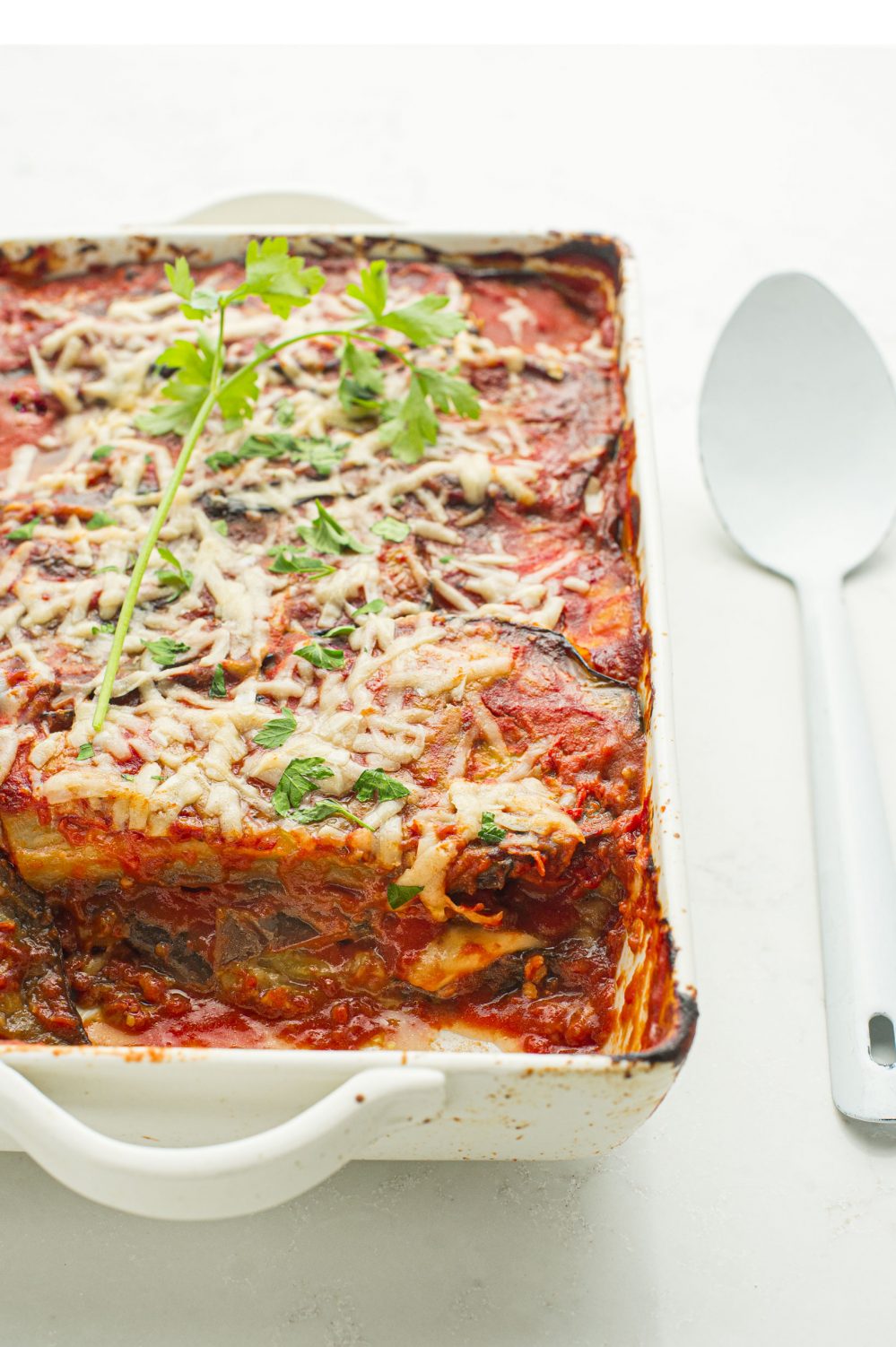 Aubergines parmigiana