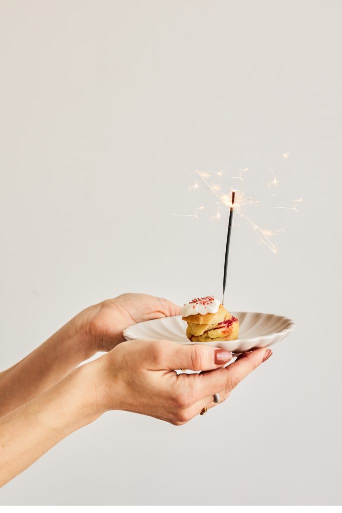 Choux de style Pop-Tarts® aux fraises