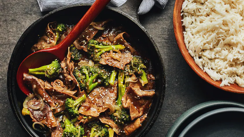 Bœuf au brocoli