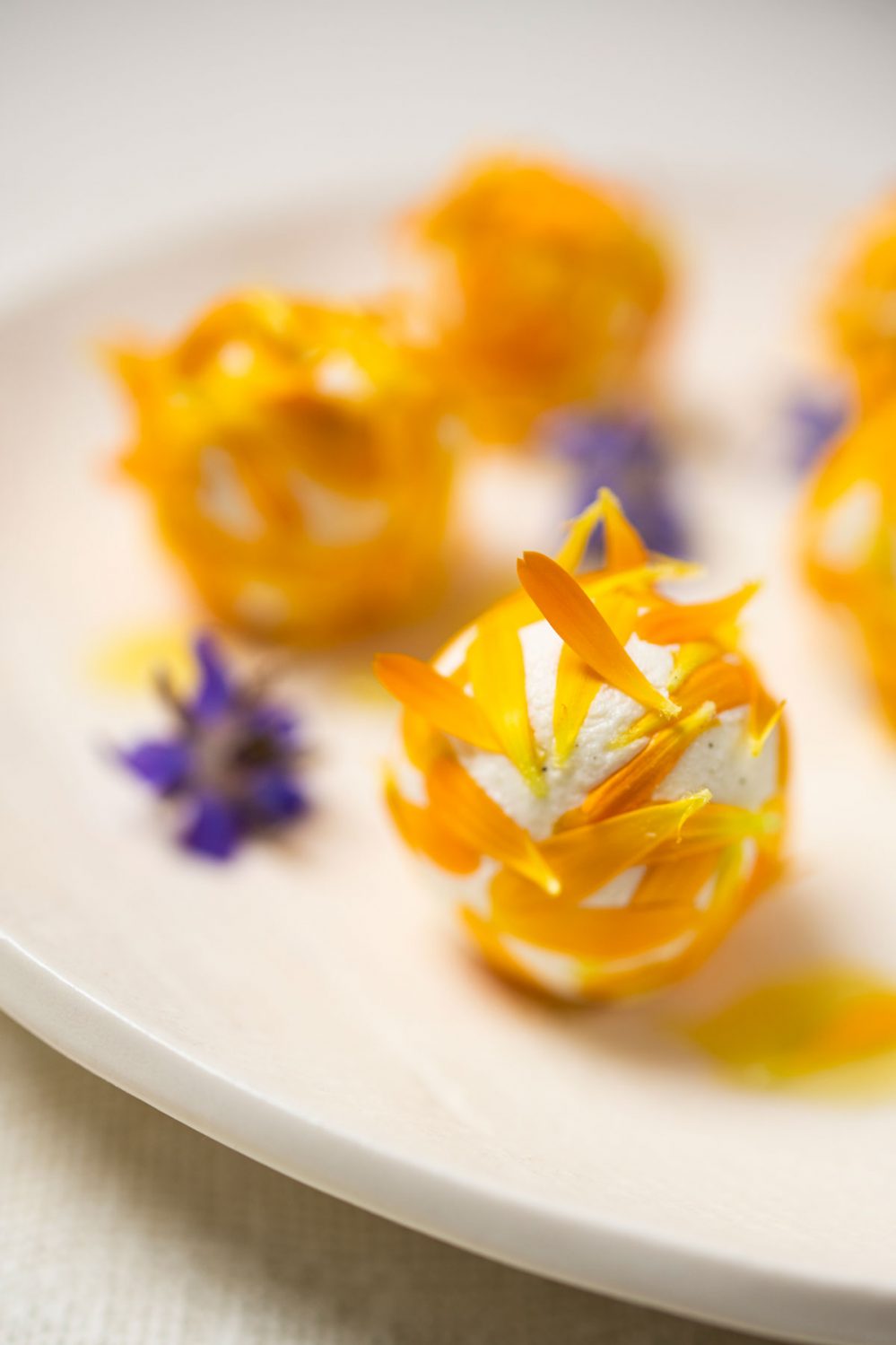 Bouchées au fromage de chèvre frais