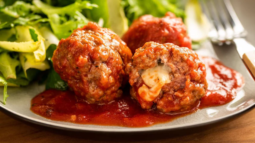 Boulettes surprises à l’italienne