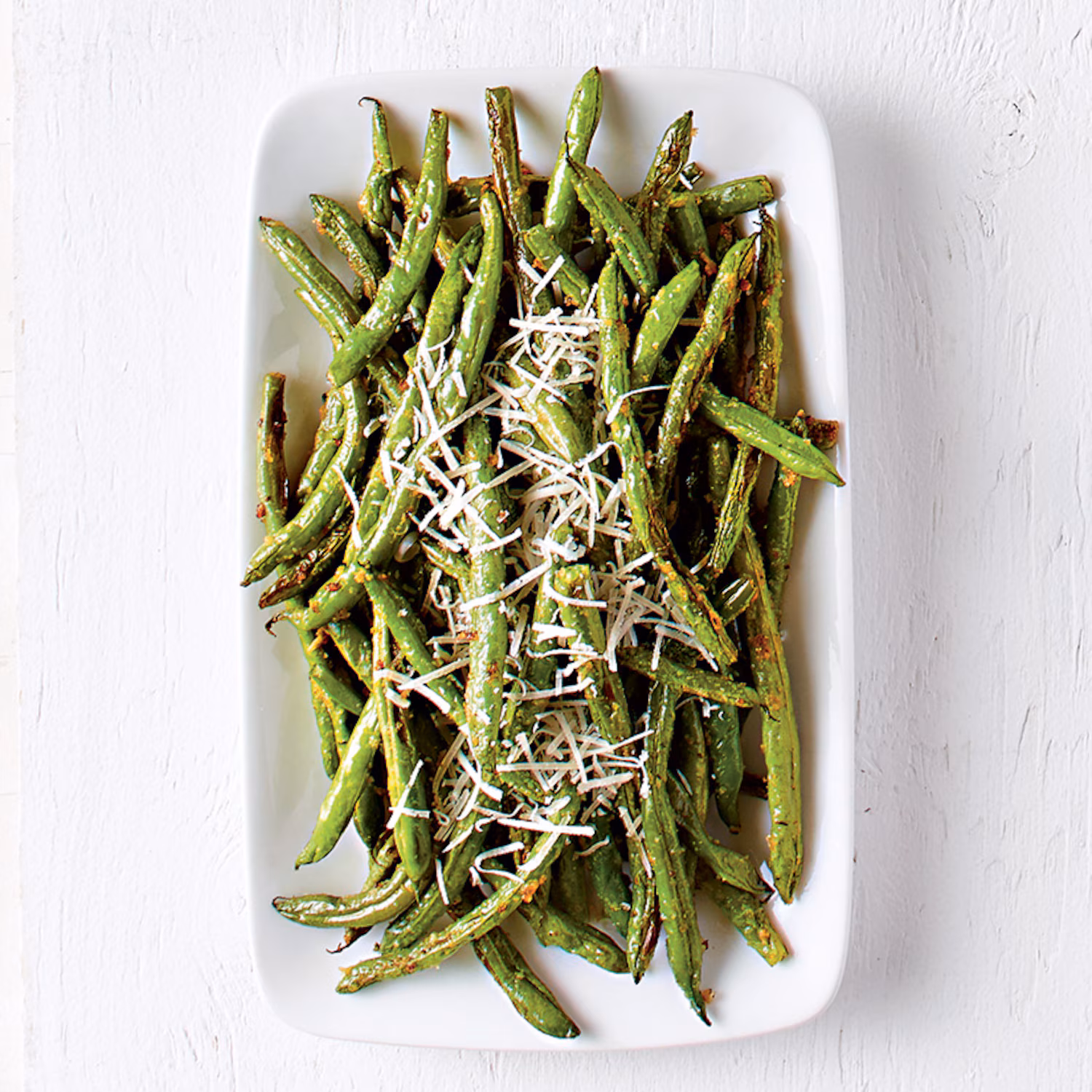 Recette de haricots rôtis au parmesan