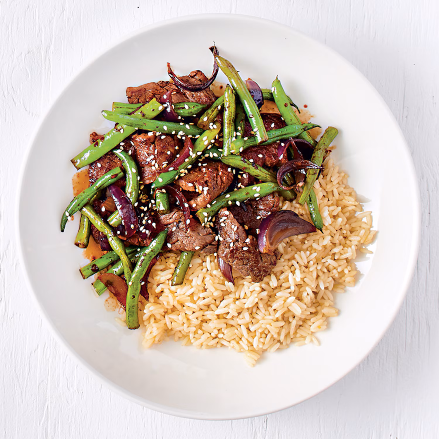 Recette de sauté de bœuf aux haricots