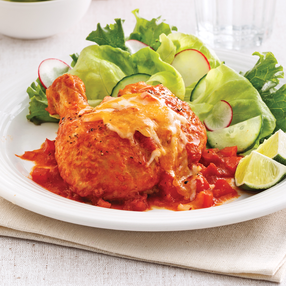Cuisses de poulet à la salsa à la mijoteuse