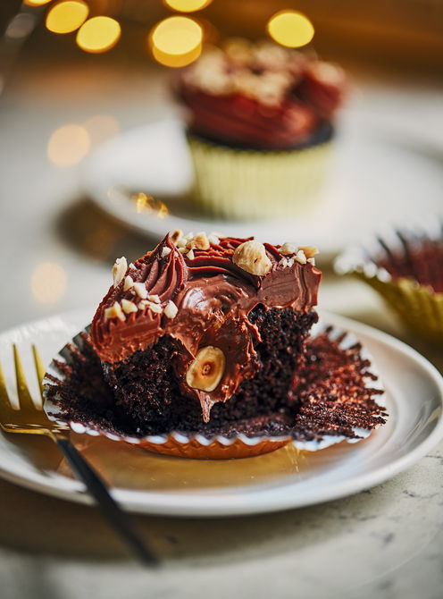 Cupcakes choco-noisettes
