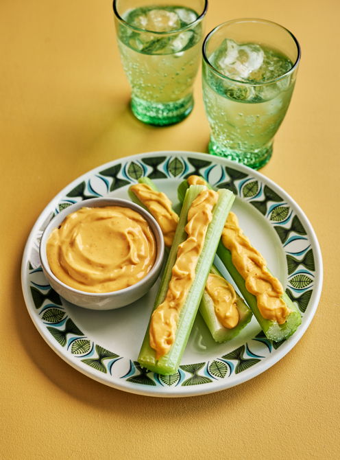 Tartinade de fromage cheddar «Cheez Whiz» maison