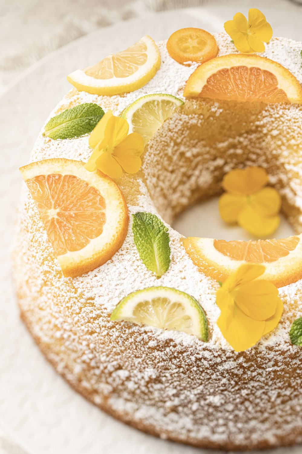 Gâteau à l’huile d’olive et citron