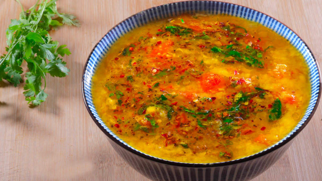 Recette de lentilles indiennes Tomatar dal