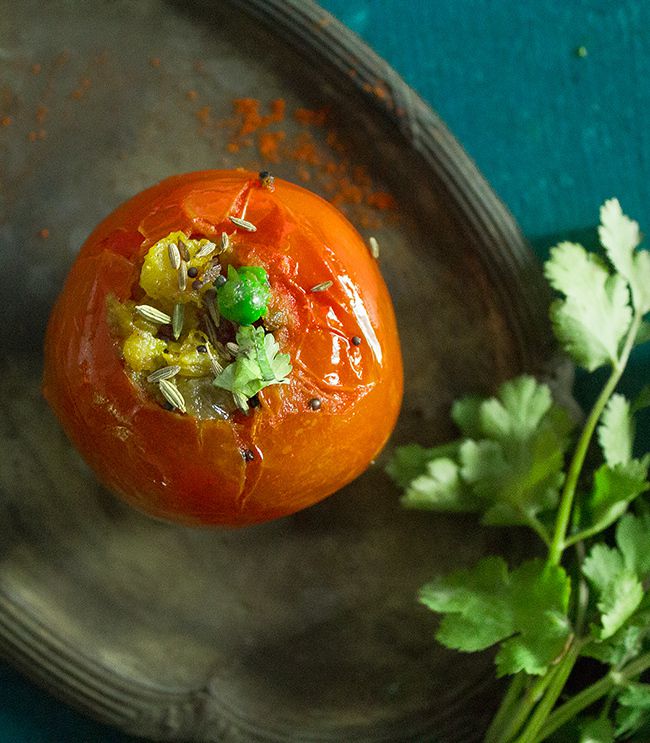 Recette de tomates farcies à l’indienne