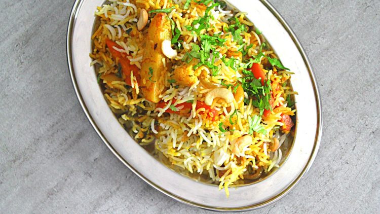 Recette de Biryani aux légumes en vidéo