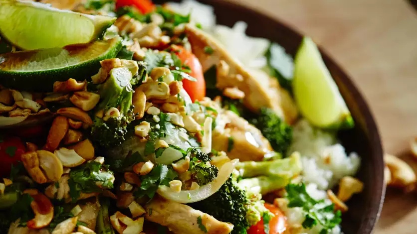 Recette de plaque asiatique au poulet