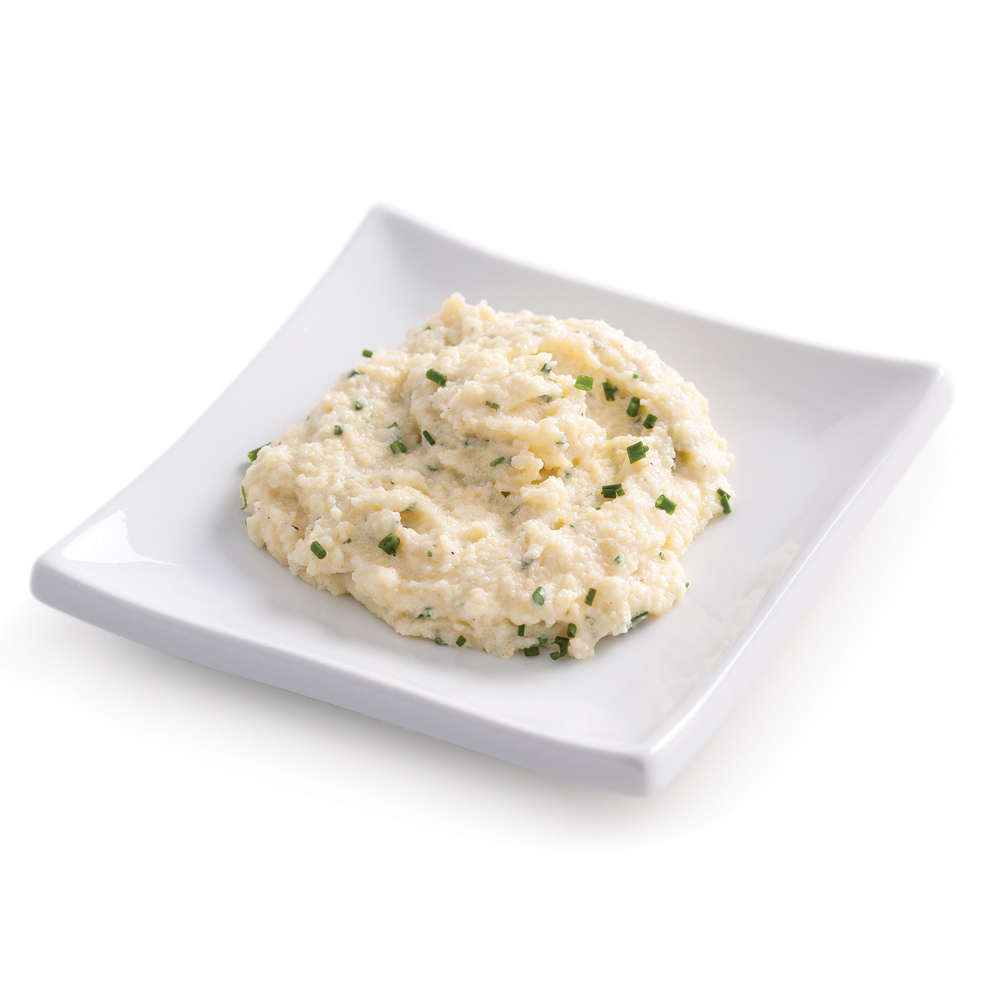 Polenta crémeuse aux fines herbes et parmesan