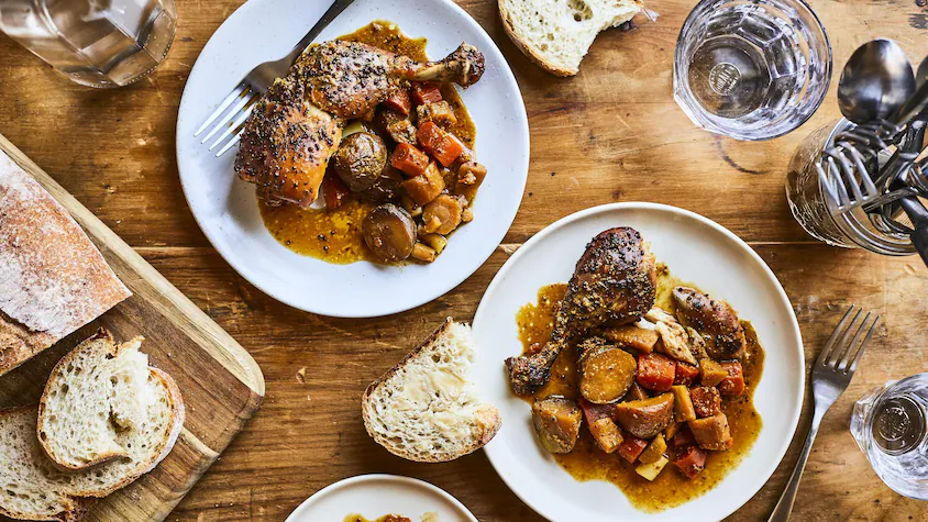 Poulet au miel et à la moutarde à la mijoteuse